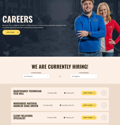 J-Six Enterprises website design preview